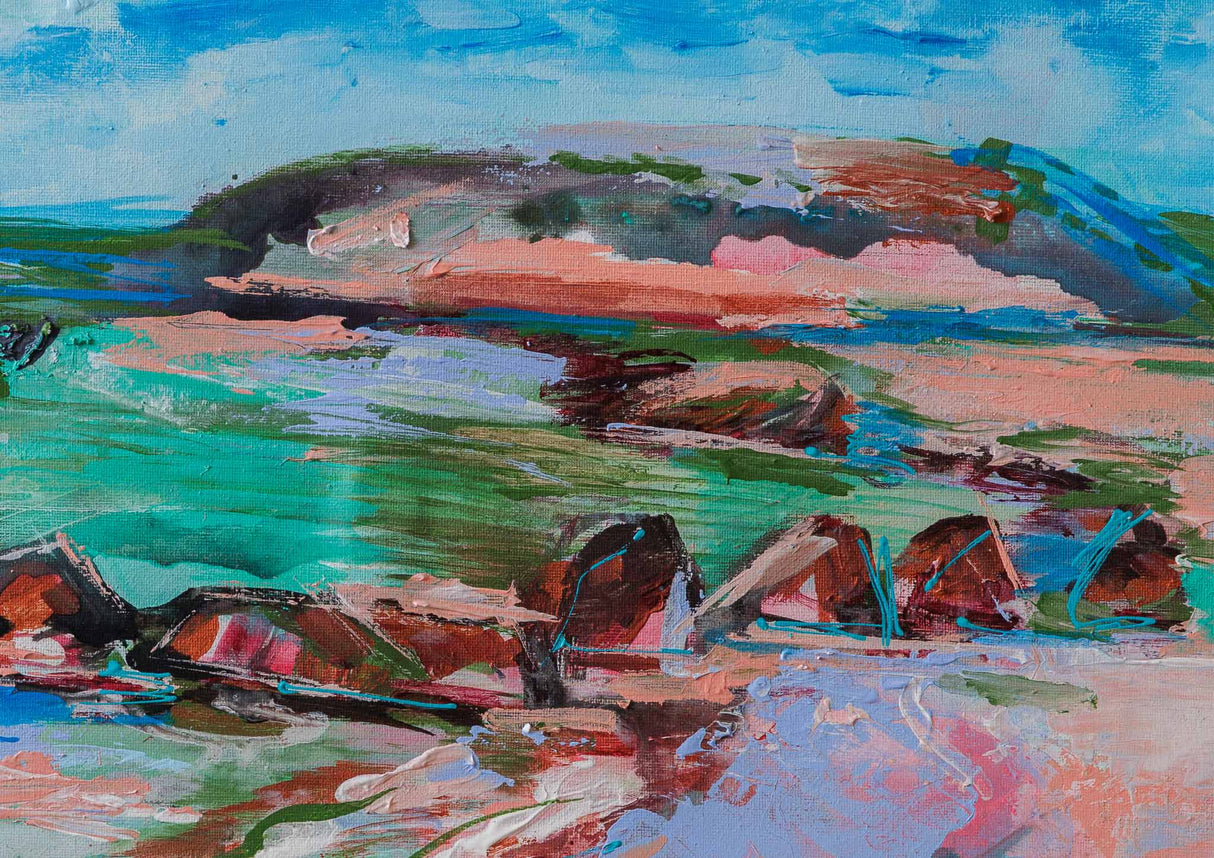 Коралов пейзаж