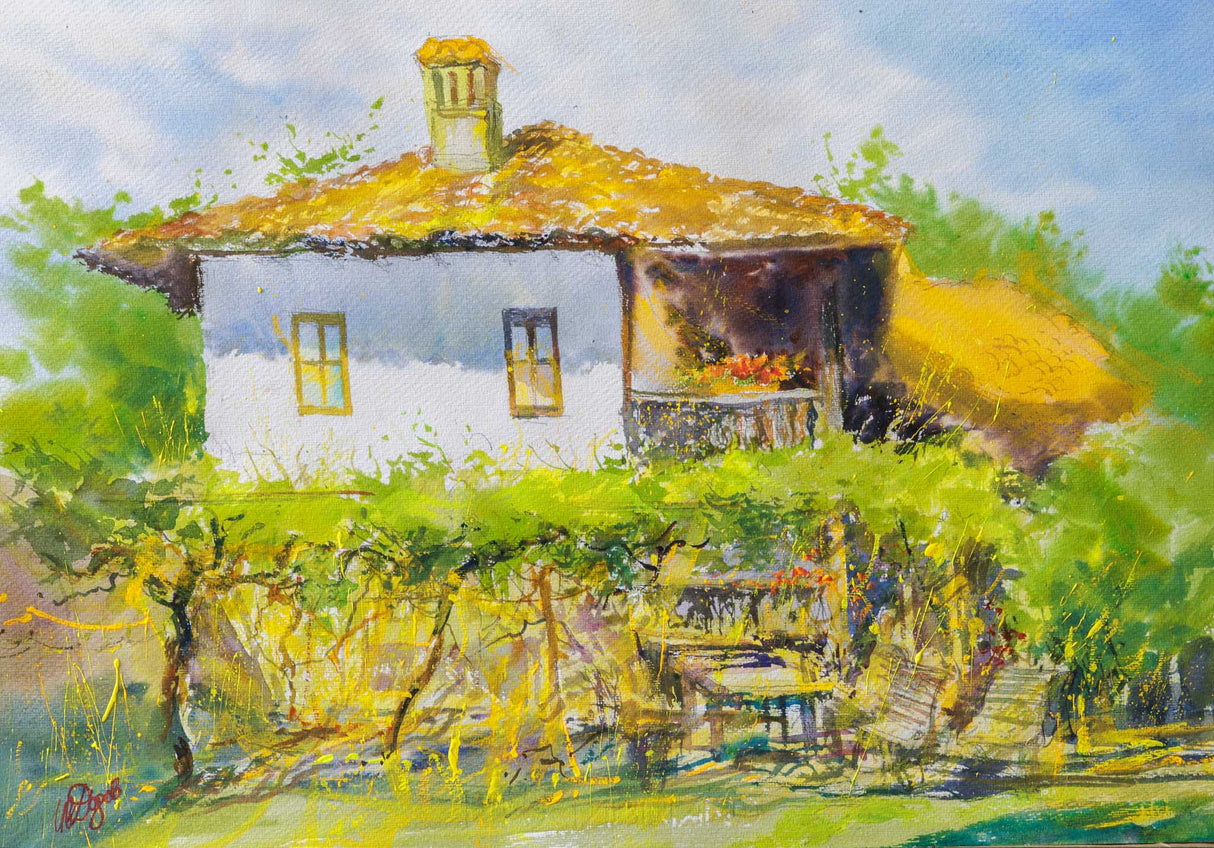 В двора на манастира