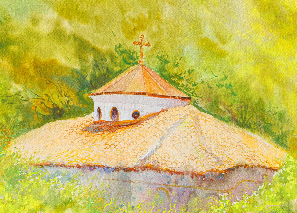 Утро в Килифаревския манастир