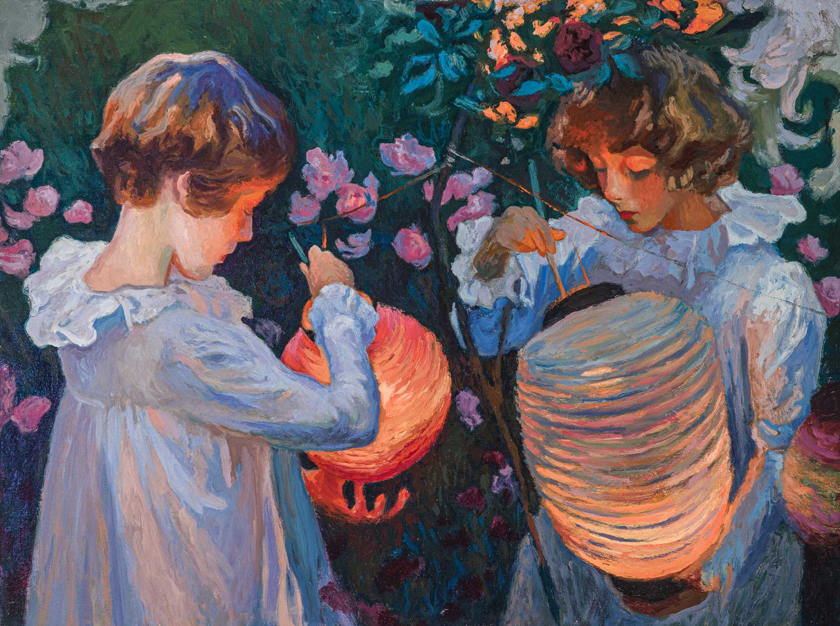 Сред лилии и рози