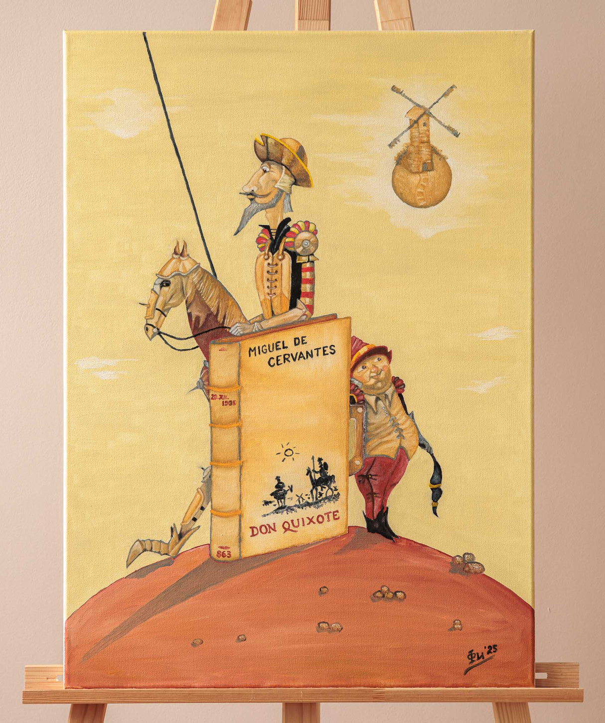 Дон Кихот и Санчо - Началото