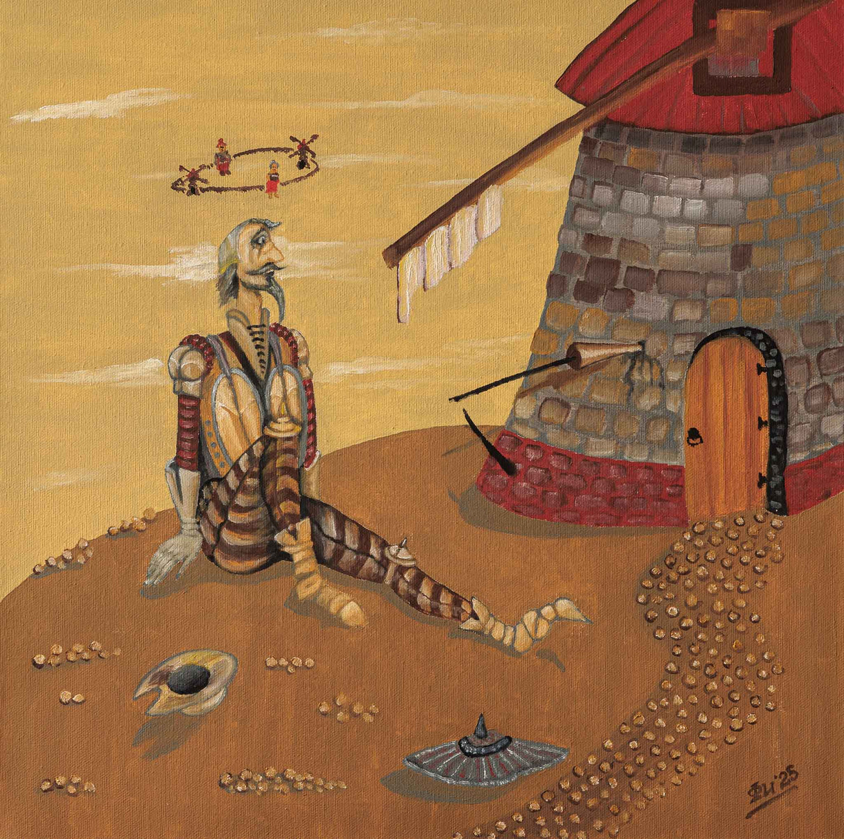 Дон Кихот след битка