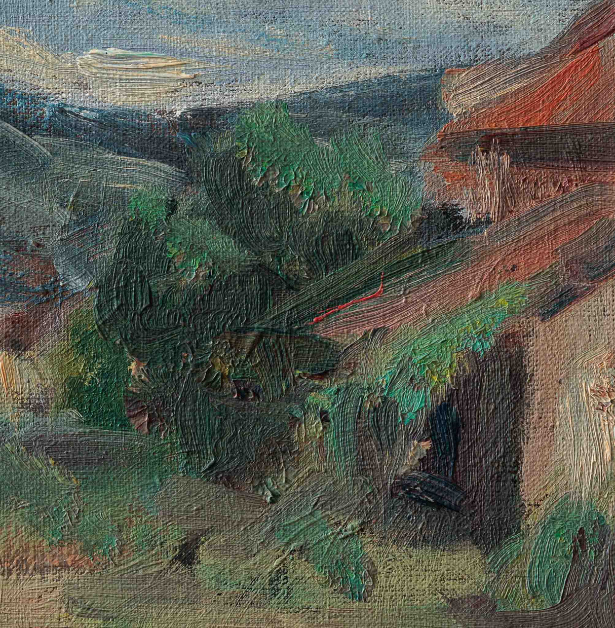 Пейзаж от Овощник