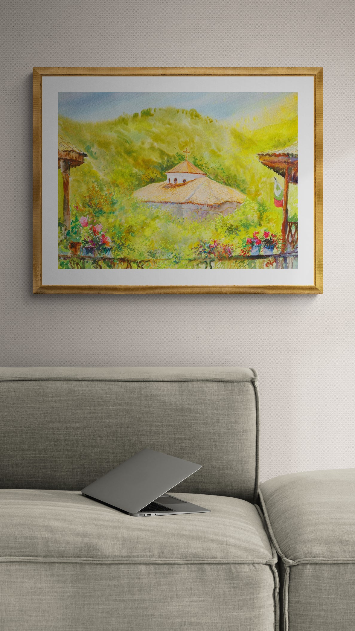 Утро в Килифаревския манастир