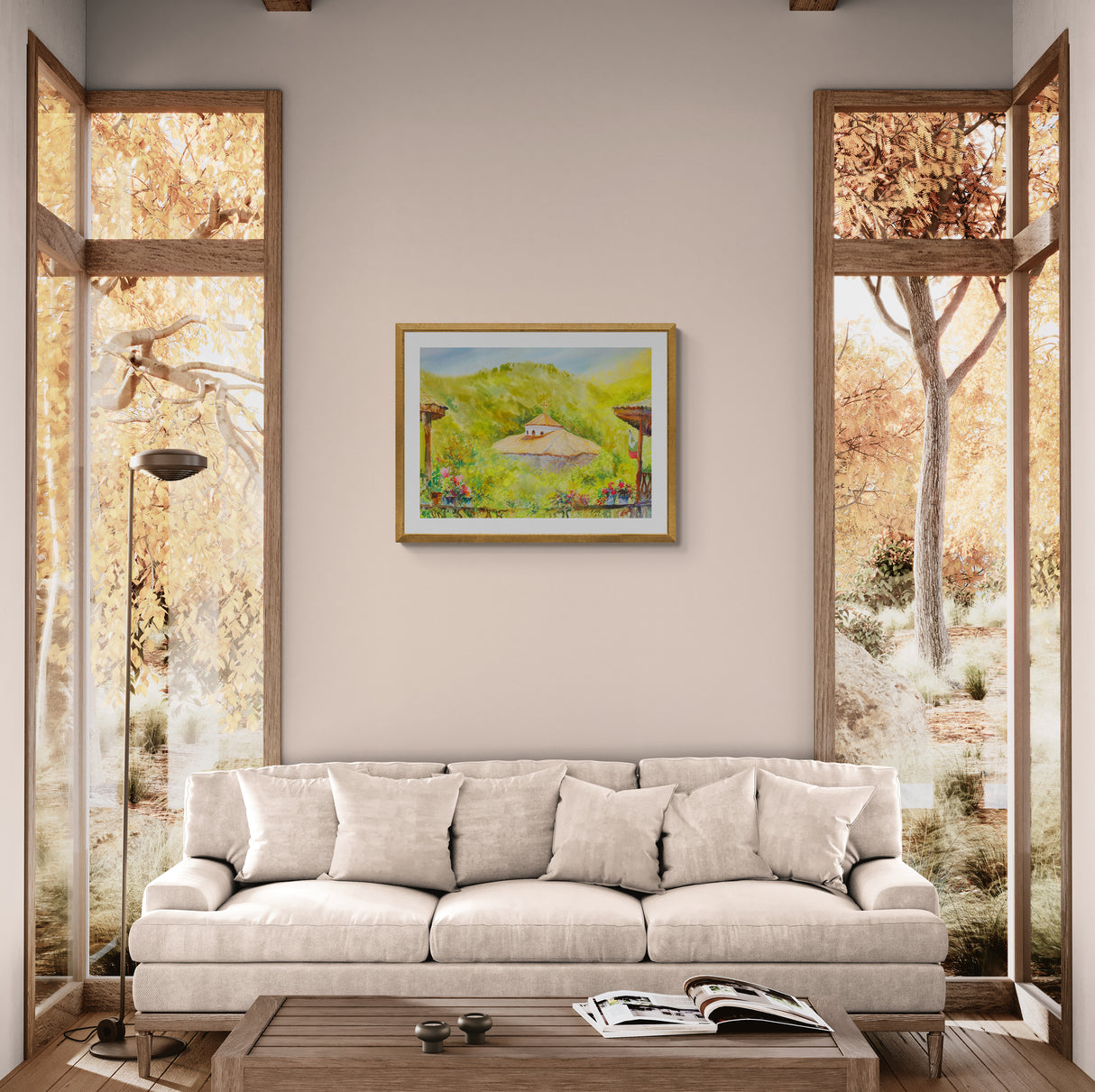 Утро в Килифаревския манастир