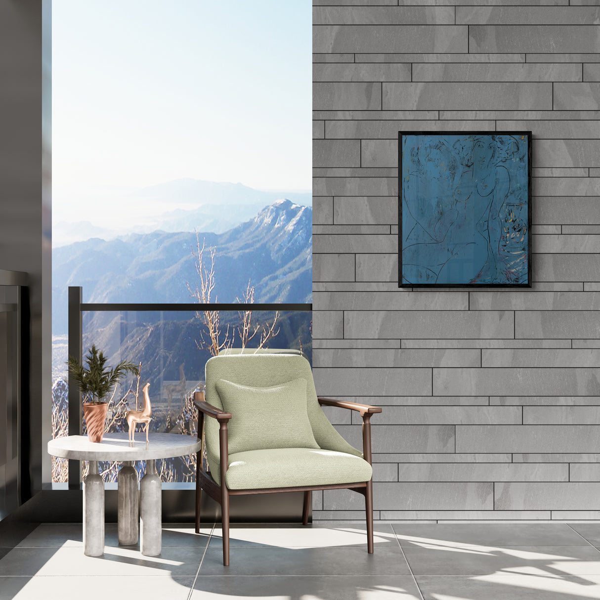 В топлия ден