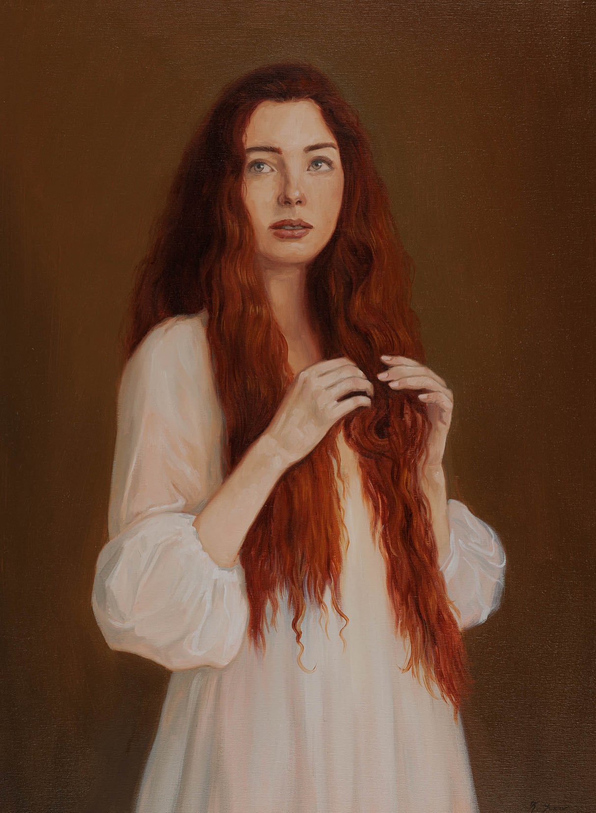 Червенокосата