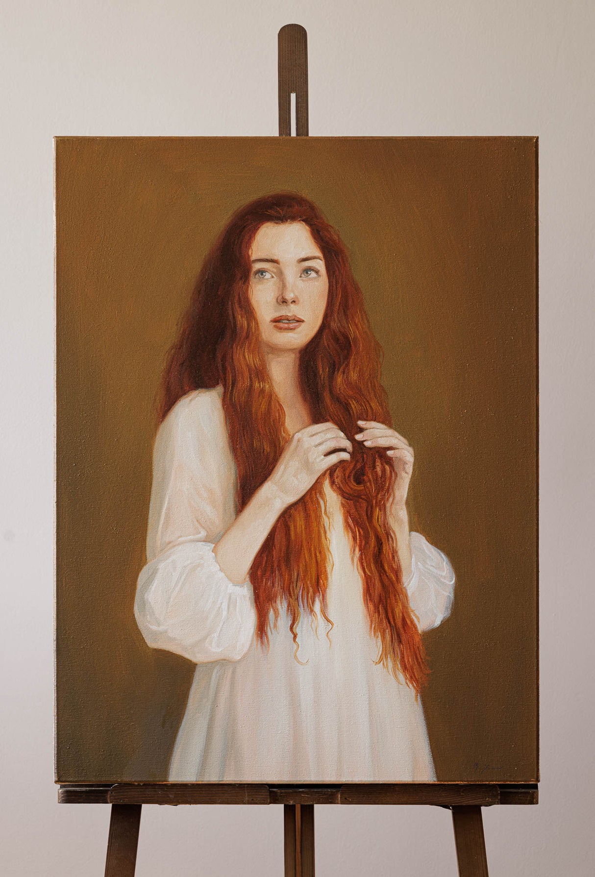 Червенокосата