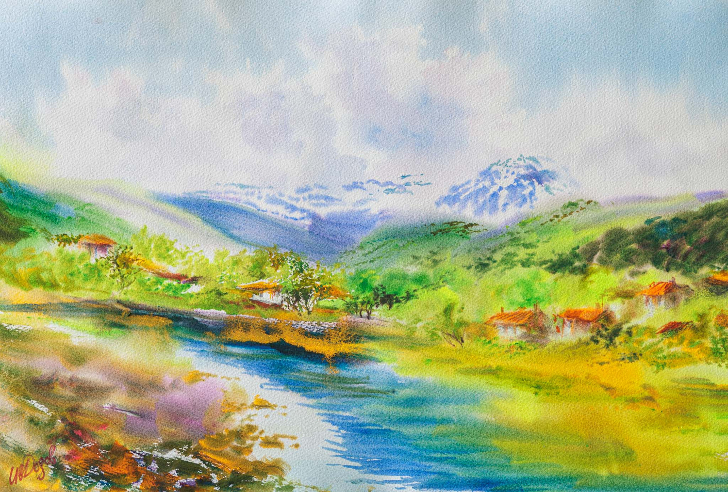 Свежо пролетно утро