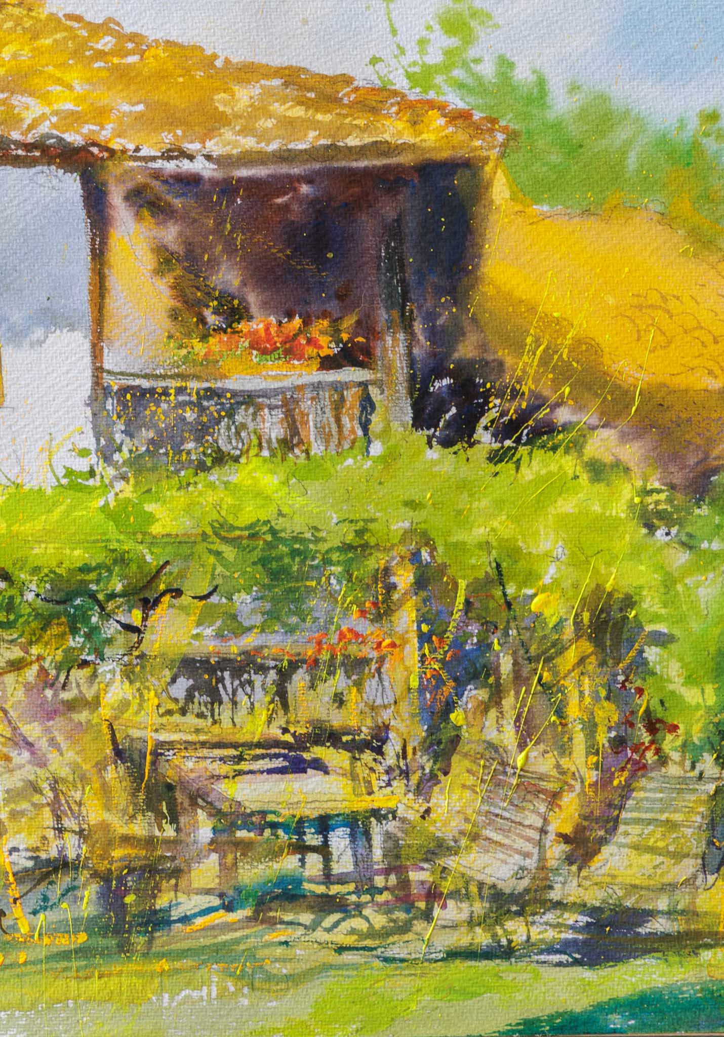 В двора на манастира