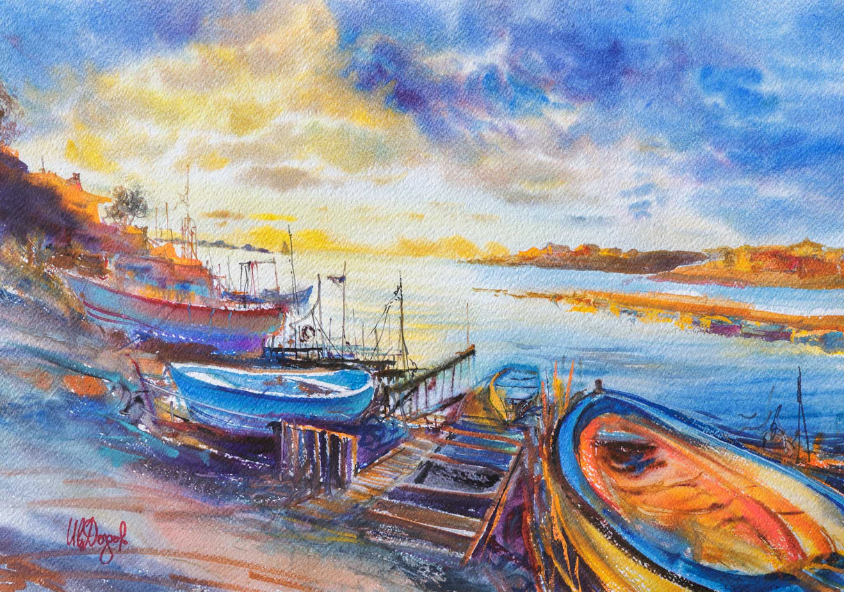 Влюбени лодки