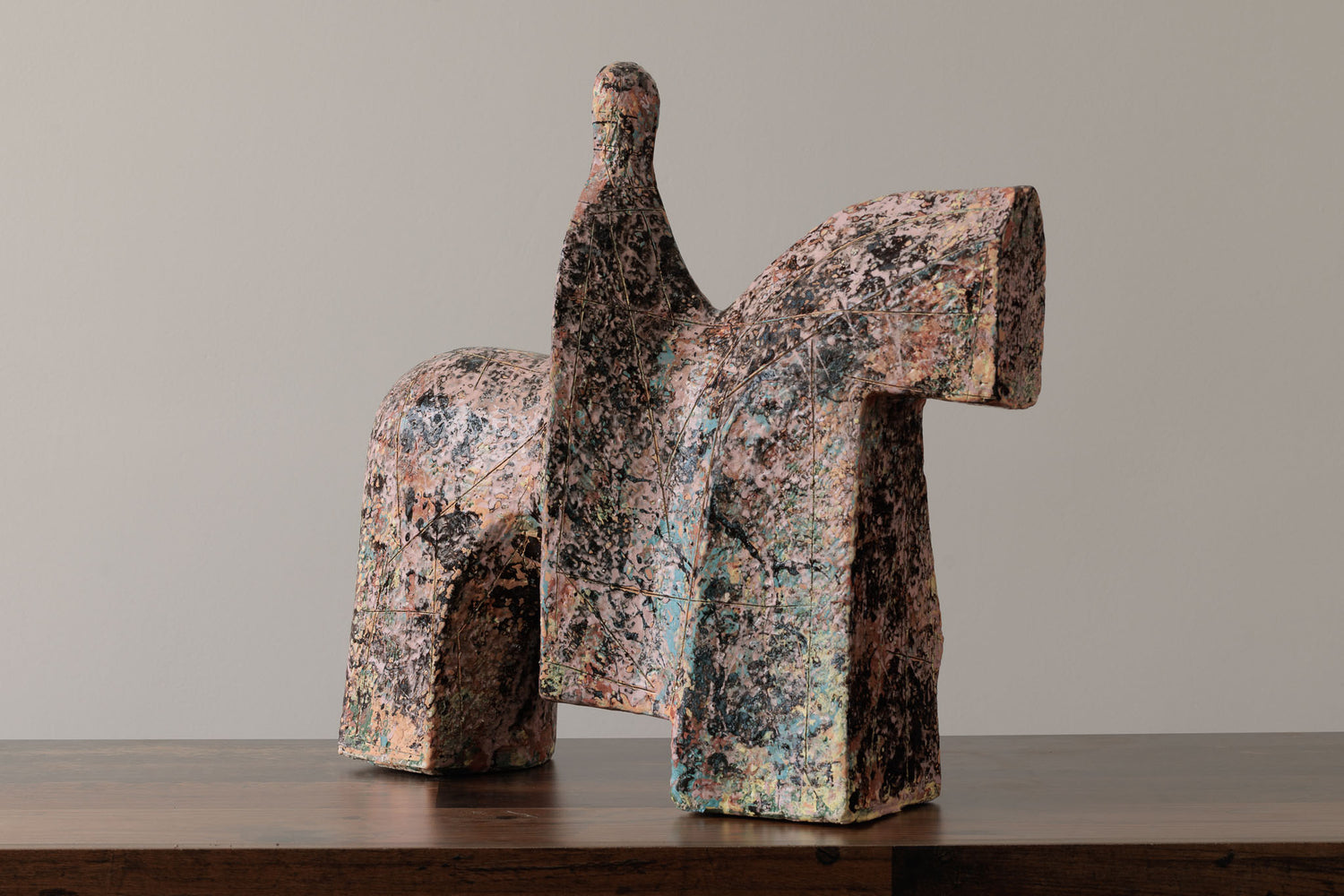 Розов конник