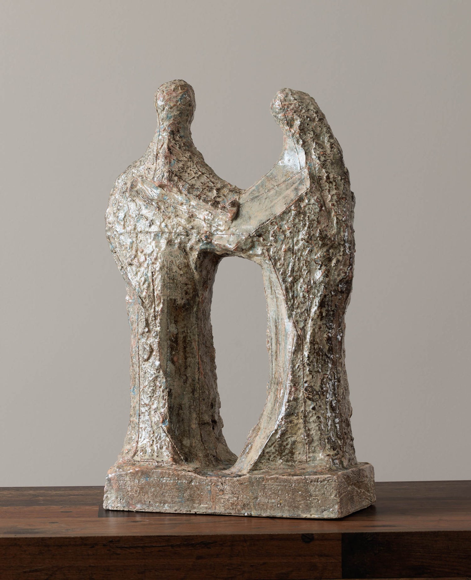 Адам и Ева в бяло