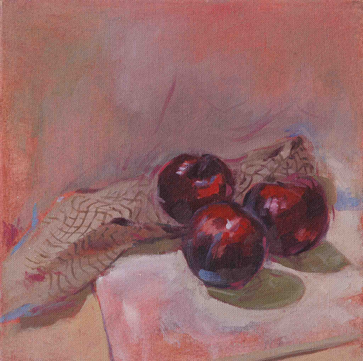 Червени сливи