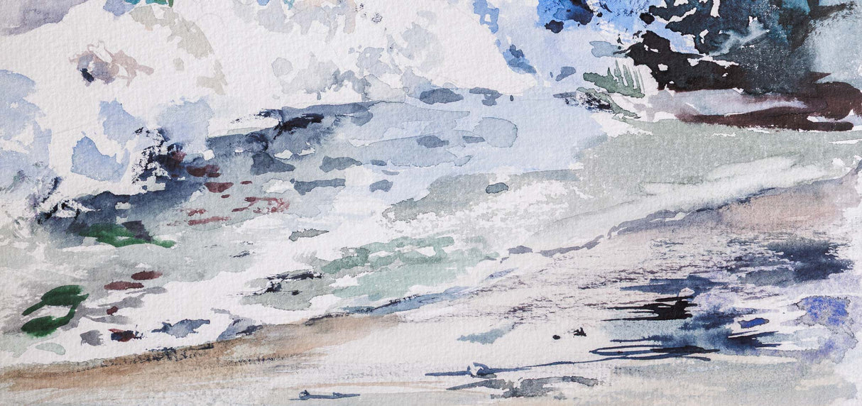 Морски пейзаж със скали