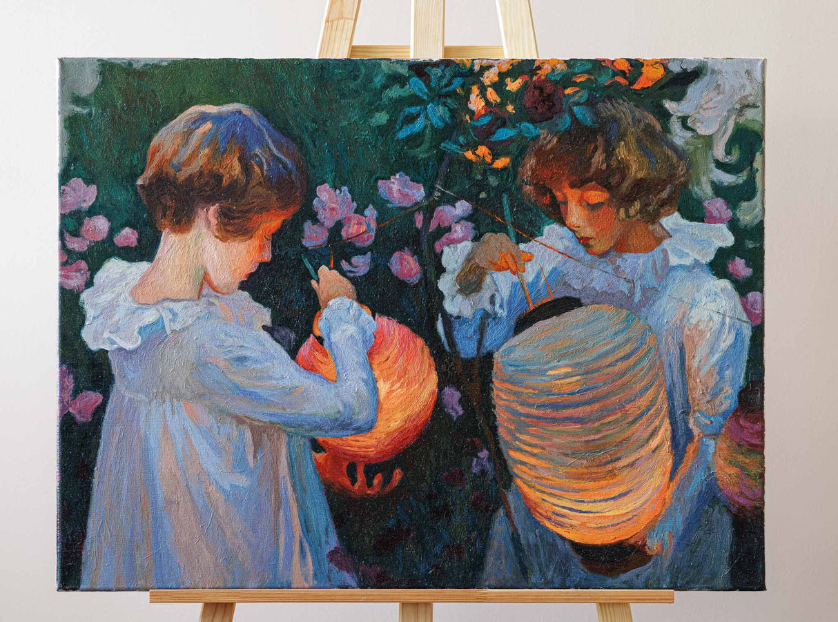 Сред лилии и рози