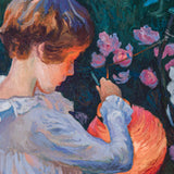 Сред лилии и рози