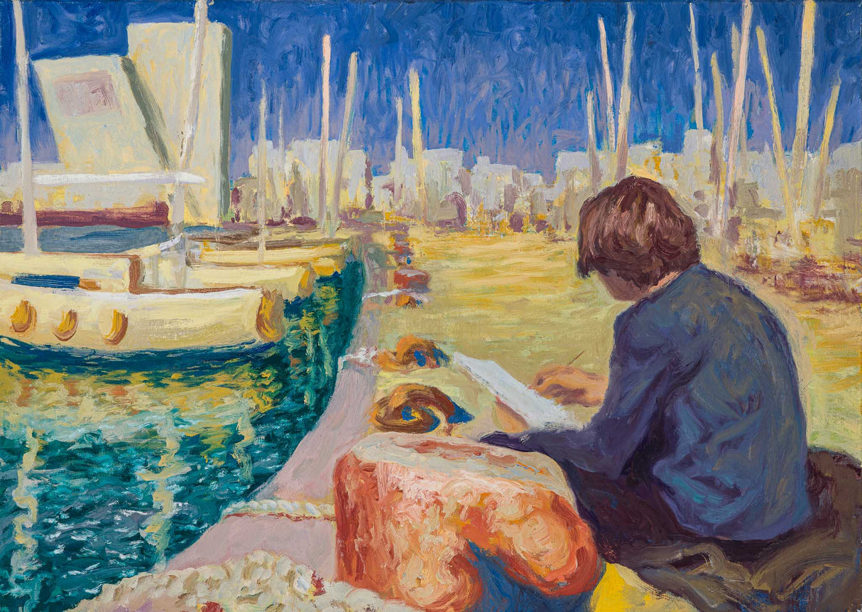 На пристанището