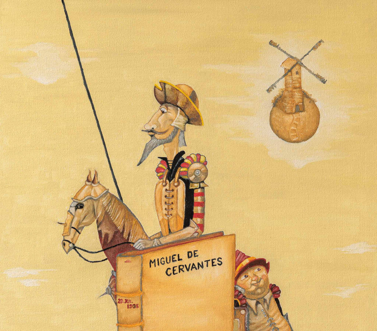 Дон Кихот и Санчо - Началото