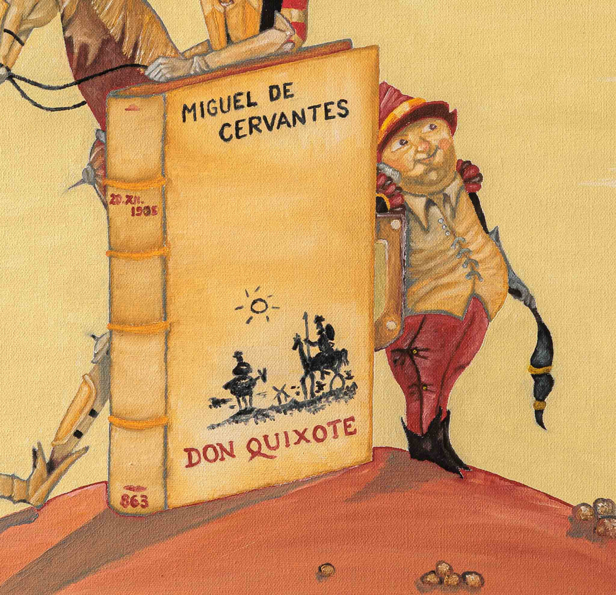 Дон Кихот и Санчо - Началото