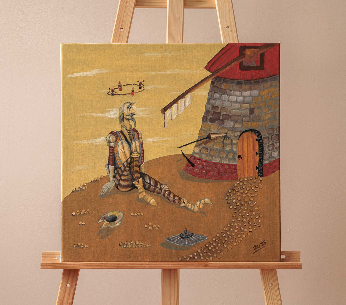 Дон Кихот след битка