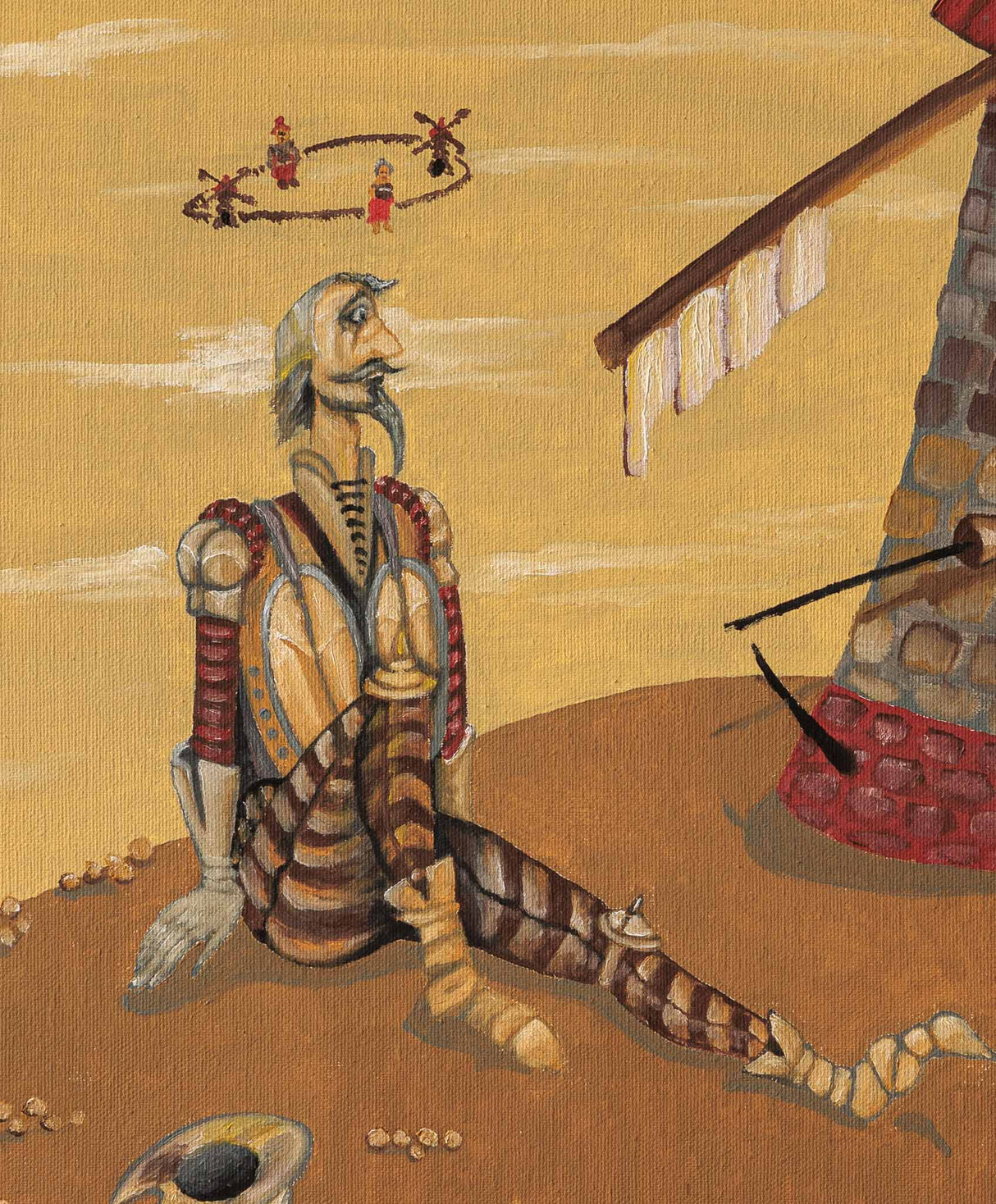 Дон Кихот след битка