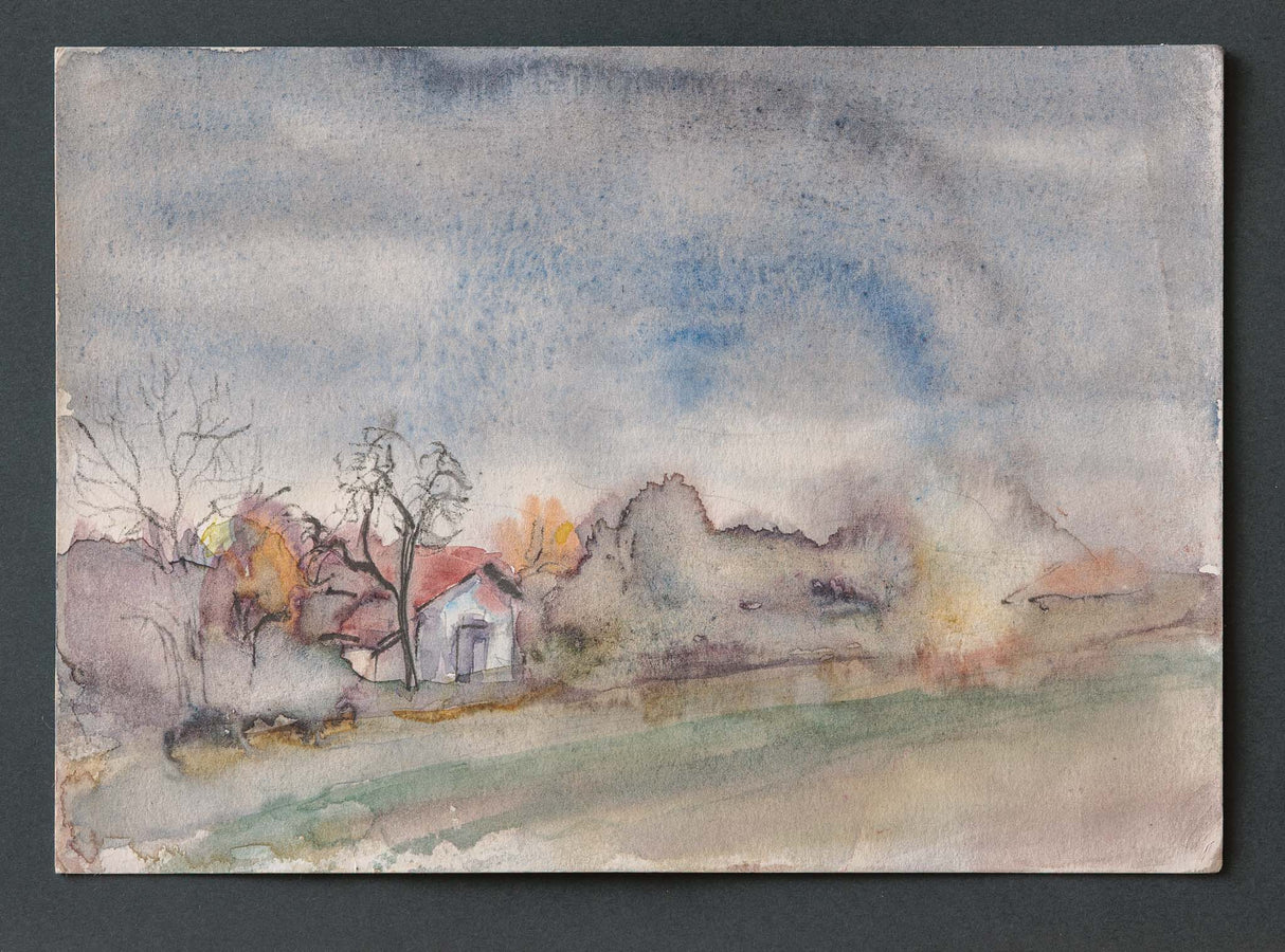 Дъждовен пейзаж