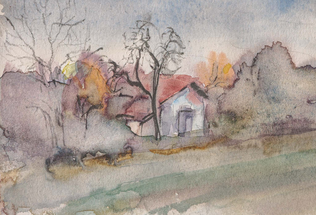 Дъждовен пейзаж