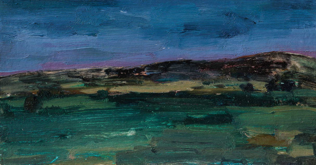 Вечер край полето