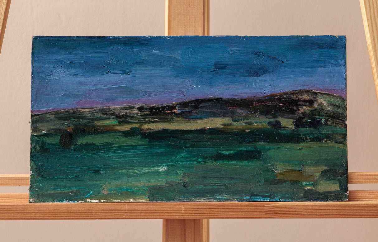 Вечер край полето