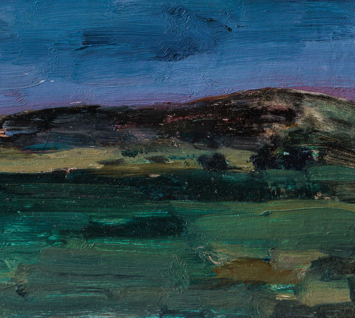 Вечер край полето