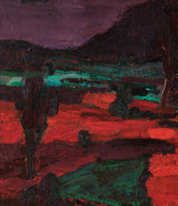 След залеза