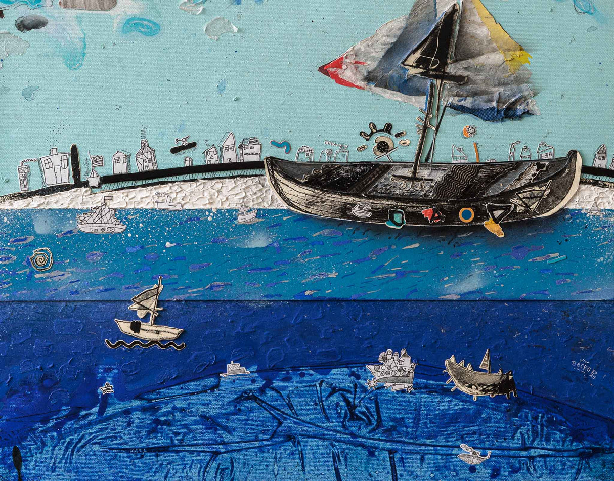 Абстрактен пейзаж II