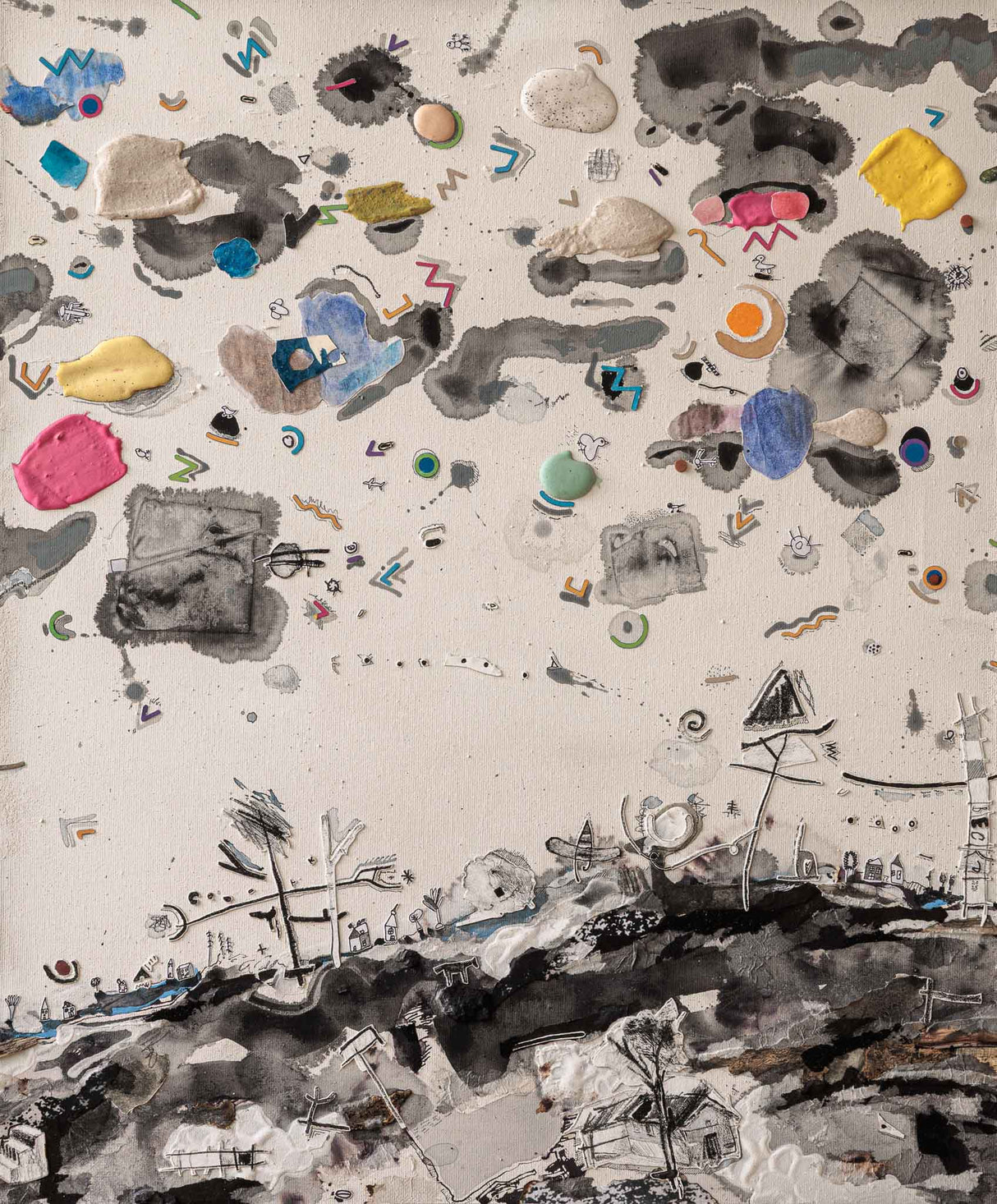 Абстрактен пейзаж III