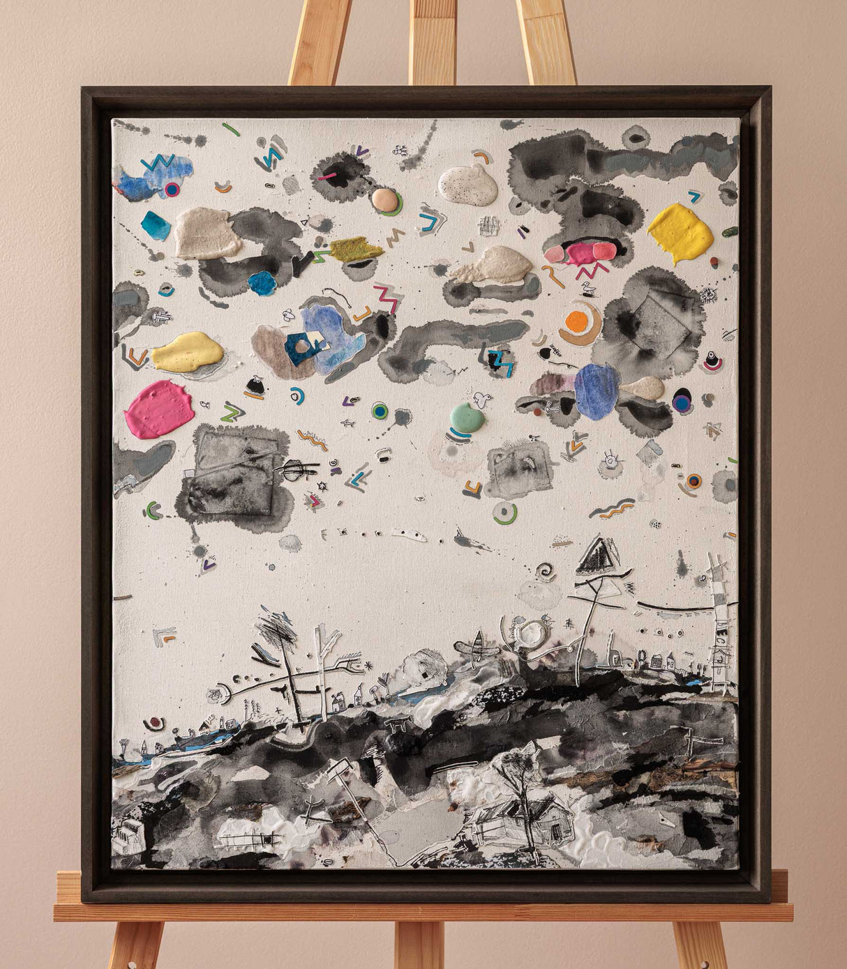 Абстрактен пейзаж III