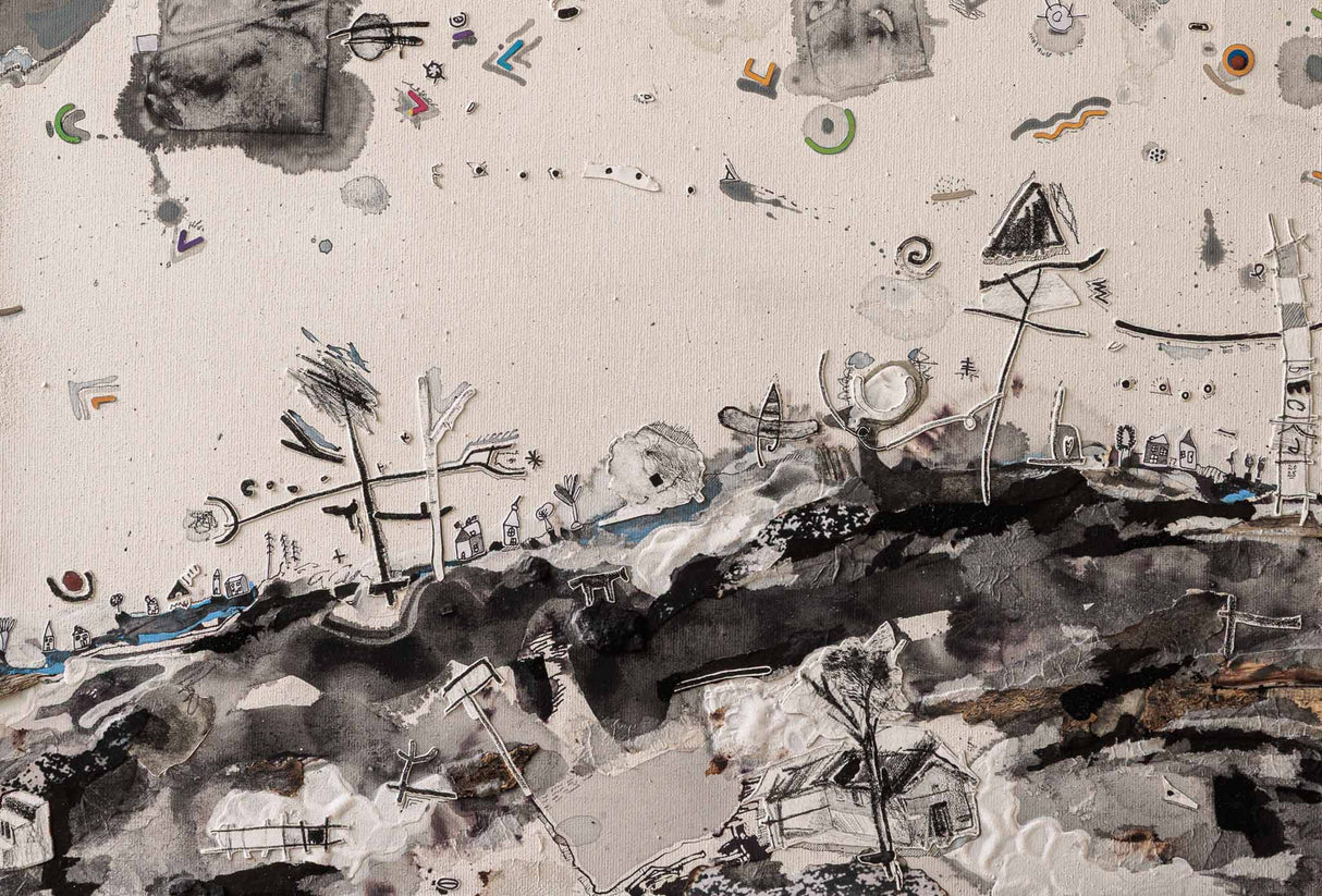 Абстрактен пейзаж III