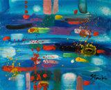 Music (blue night) II